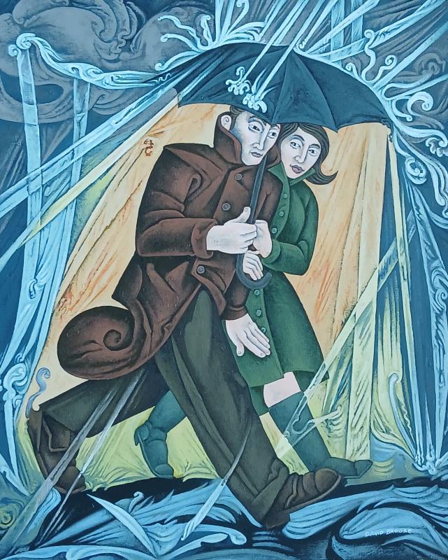 Walking in the Rain