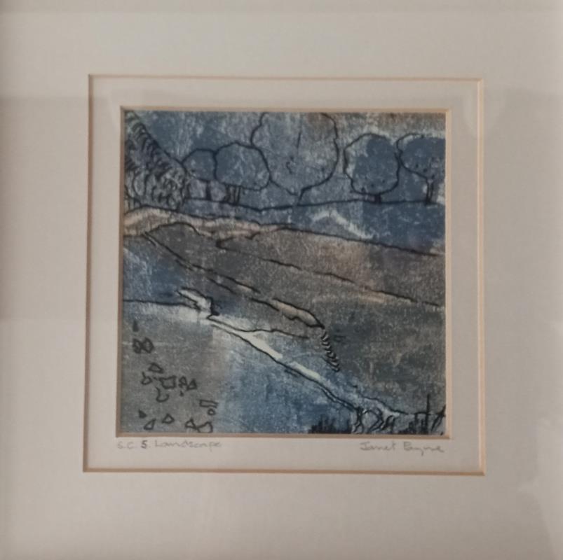 Blue Landscape