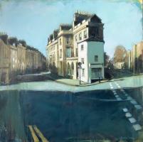 Rivers Street and Julian Road from Brunswick Place, Bath