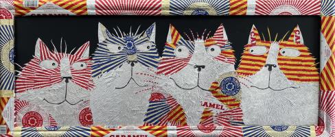 A Glaring of Cats