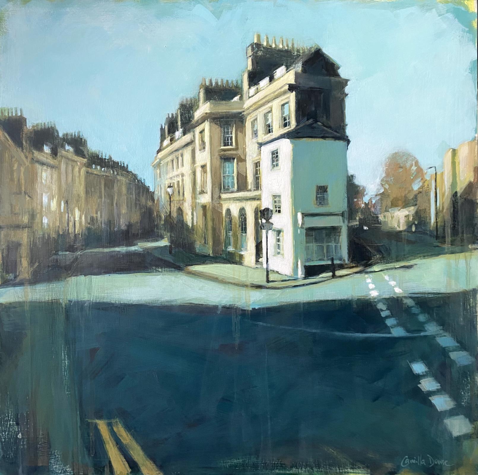 Rivers Street and Julian Road from Brunswick Place, Bath