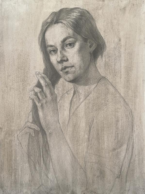 Self Portrait Plaiting