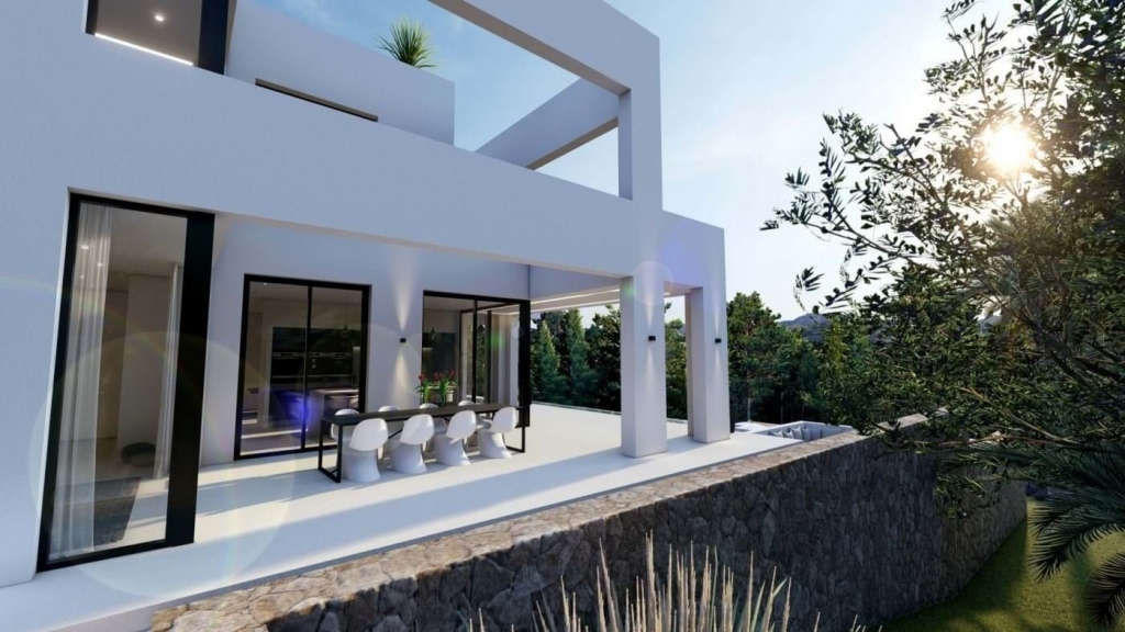 4 bed villa in Benissa