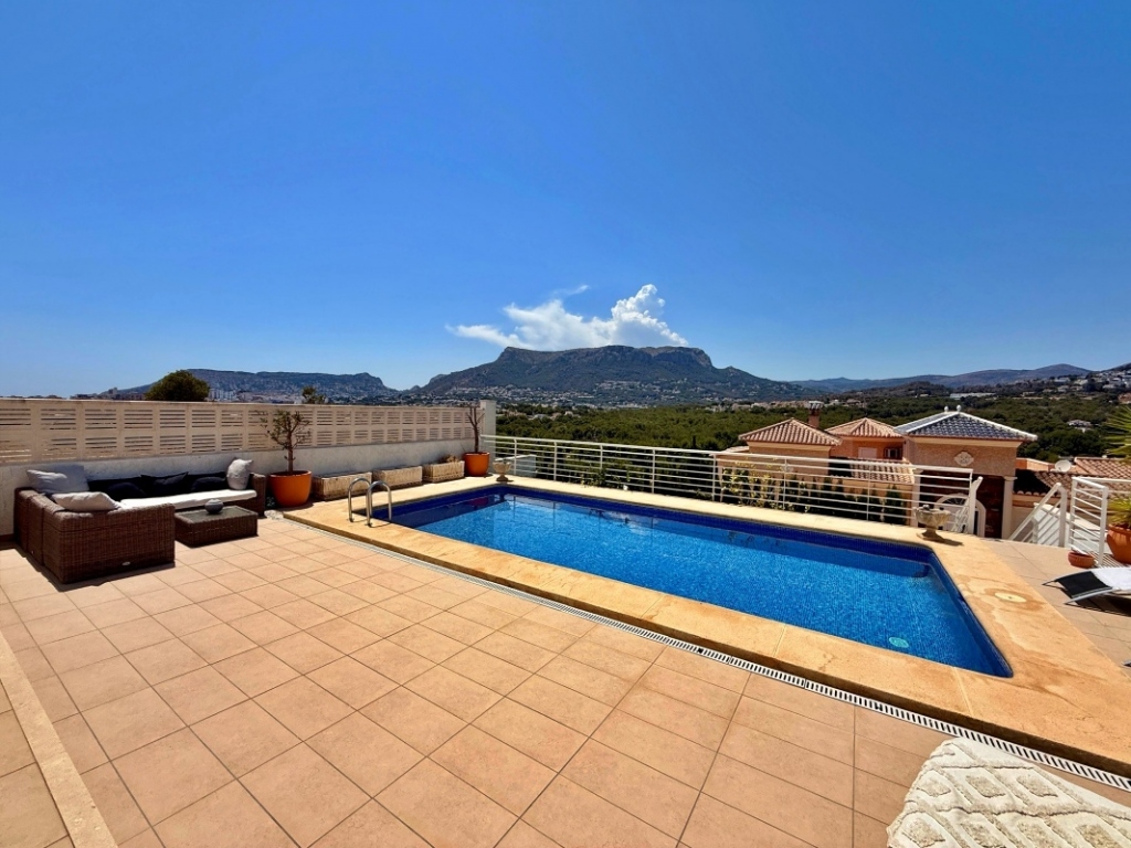 3 bed villa in Calpe