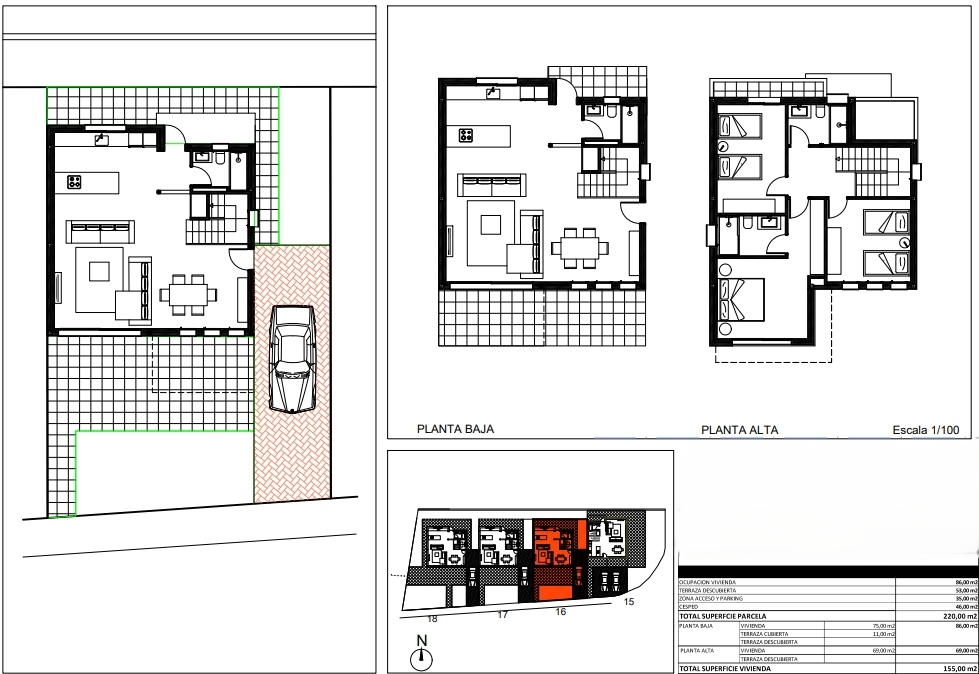 3 bed villa in Denia