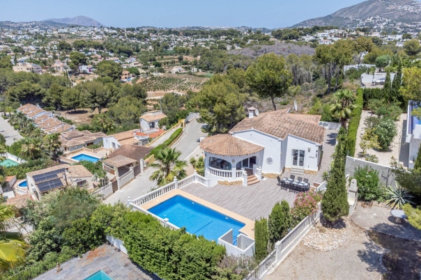 4 bed villa in Moraira
