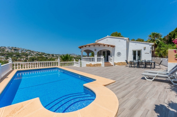 4 bed villa in Moraira