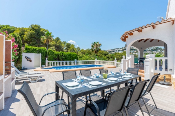 4 bed villa in Moraira
