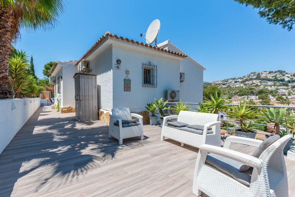 4 bed villa in Moraira