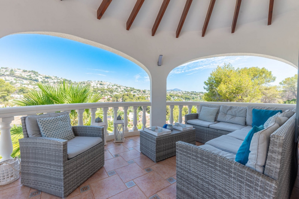 4 bed villa in Moraira