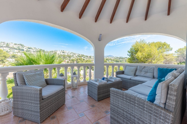 4 bed villa in Moraira