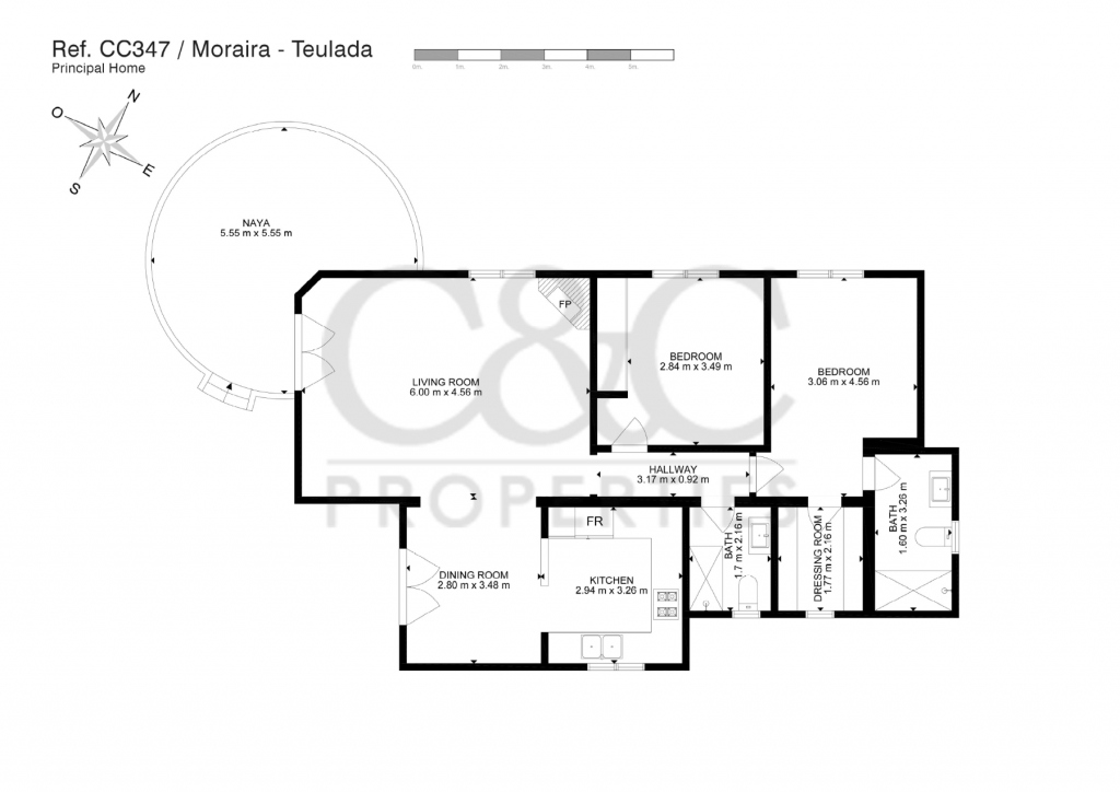 4 bed villa in Moraira