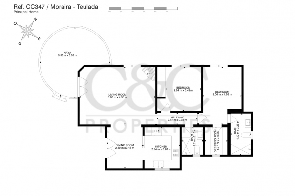 4 bed villa in Moraira