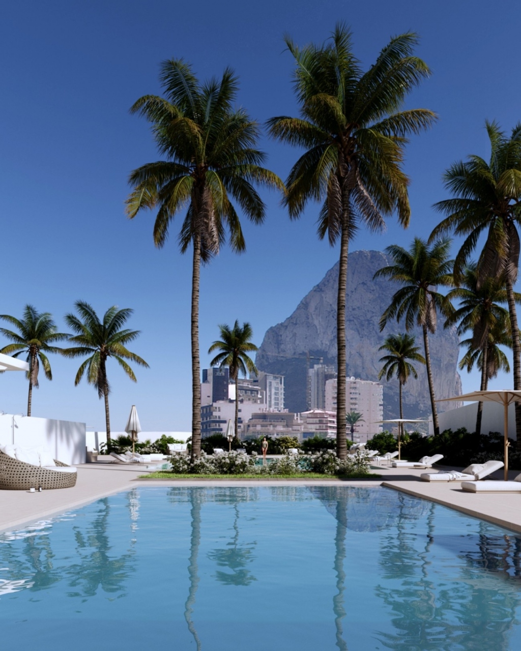 2 bed apartment in Calpe