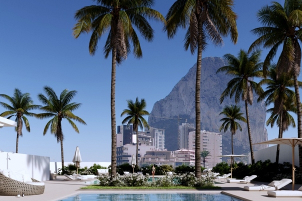 2 bed apartment in Calpe