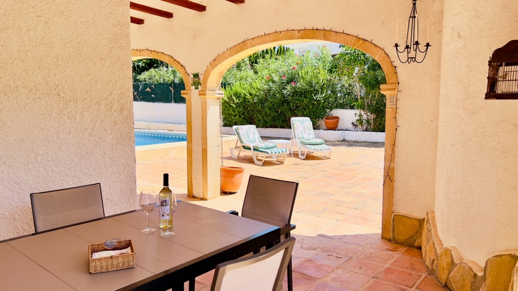 2 bed villa in Moraira