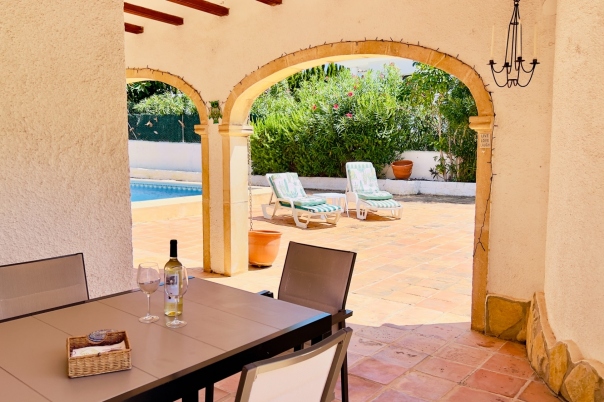 2 bed villa in Moraira