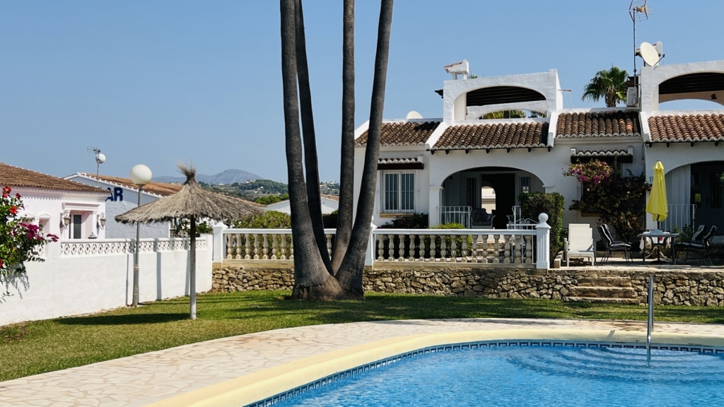2 bed villa in Moraira