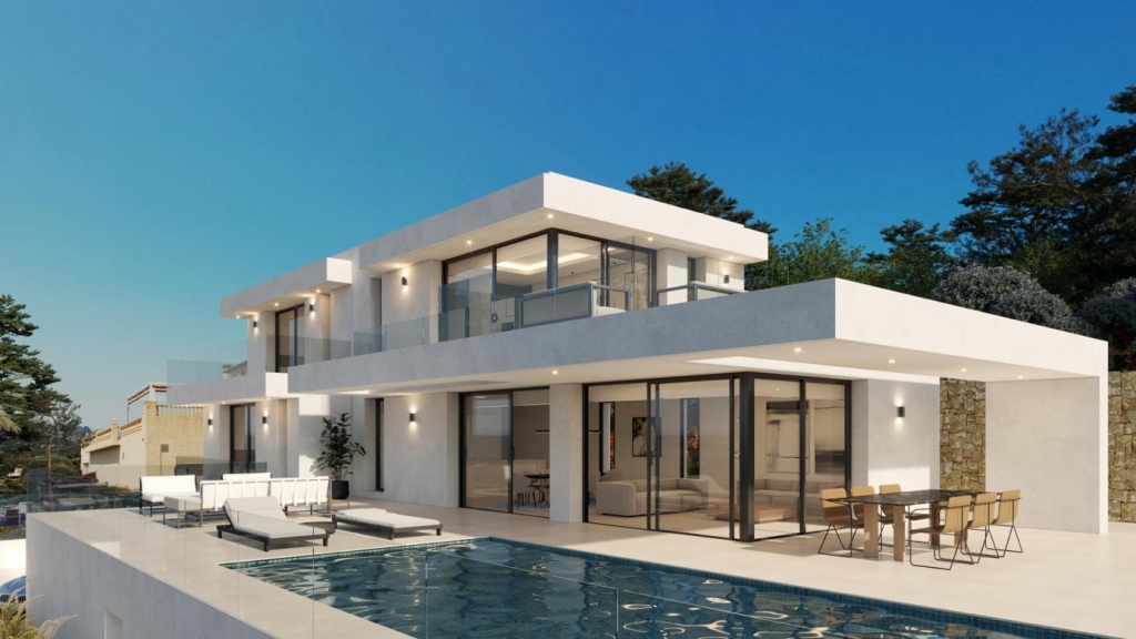 3 bed villa in Calpe