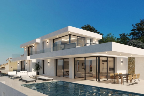 3 bed villa in Calpe