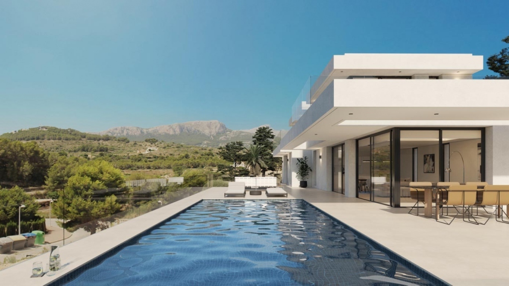 3 bed villa in Calpe
