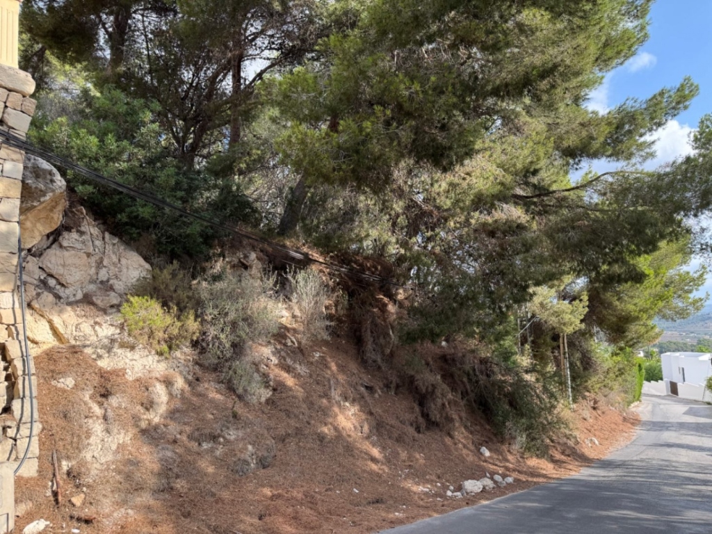 plot in Moraira
