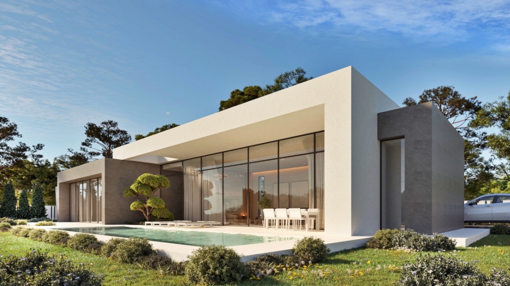 3 bed villa in Calpe