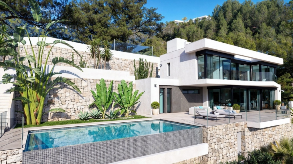 4 bed villa in Benissa