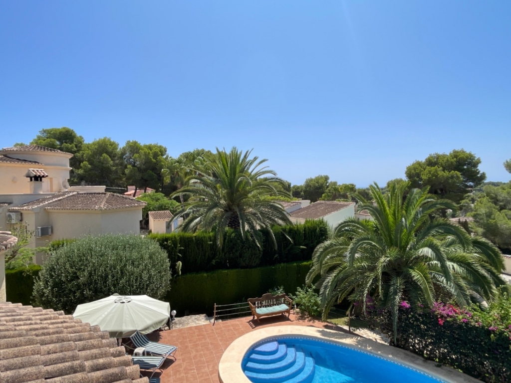 3 bed villa in Moraira