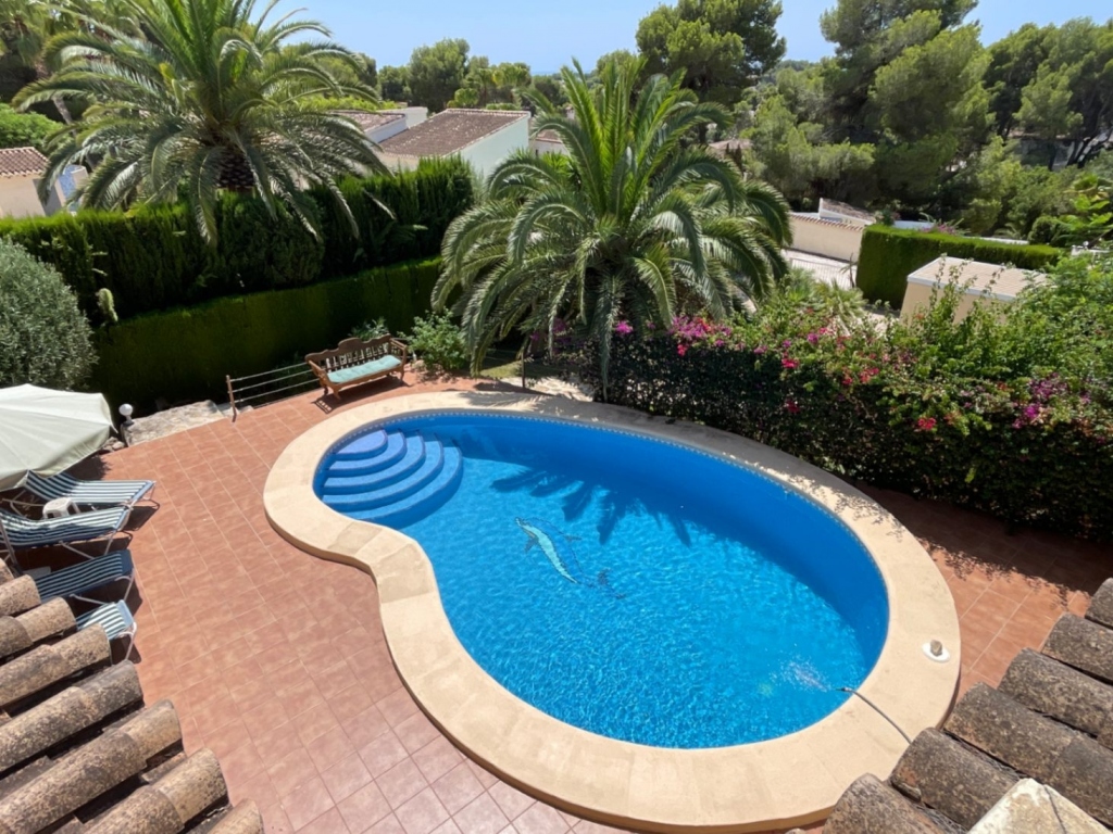 3 bed villa in Moraira