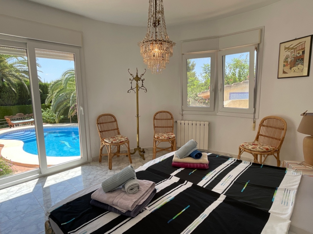 3 bed villa in Moraira
