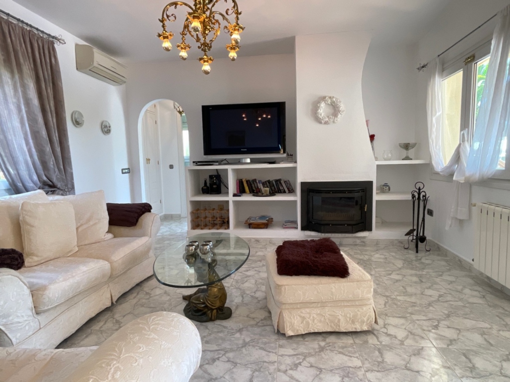 3 bed villa in Moraira