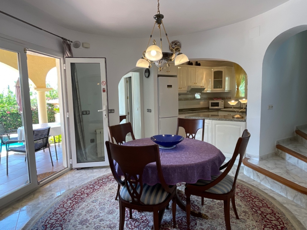 3 bed villa in Moraira