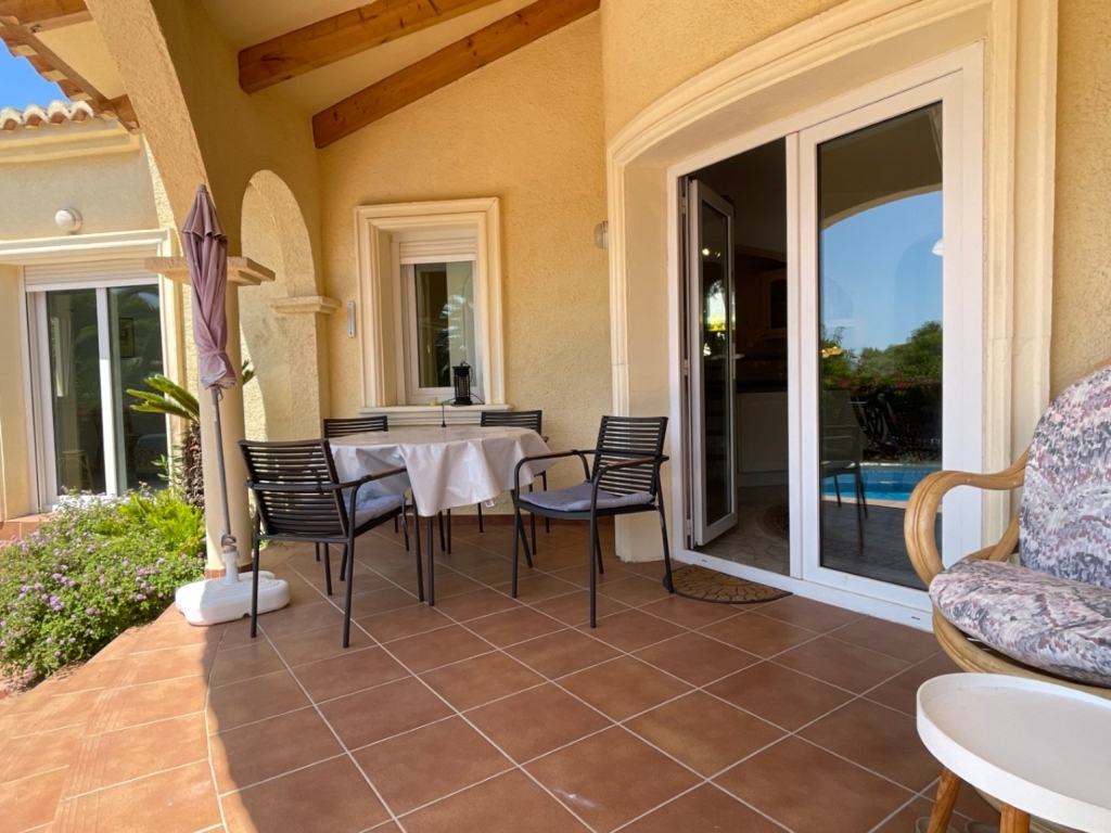 3 bed villa in Moraira