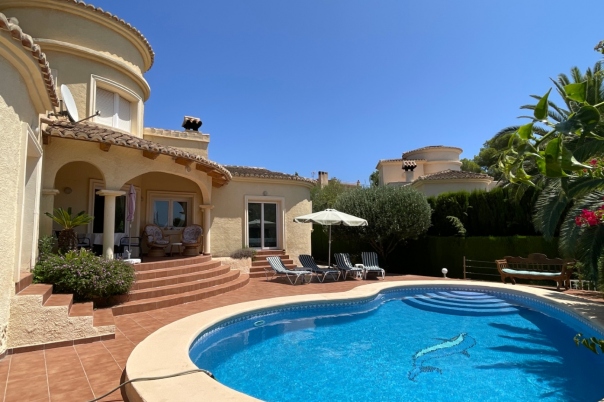3 bed villa in Moraira