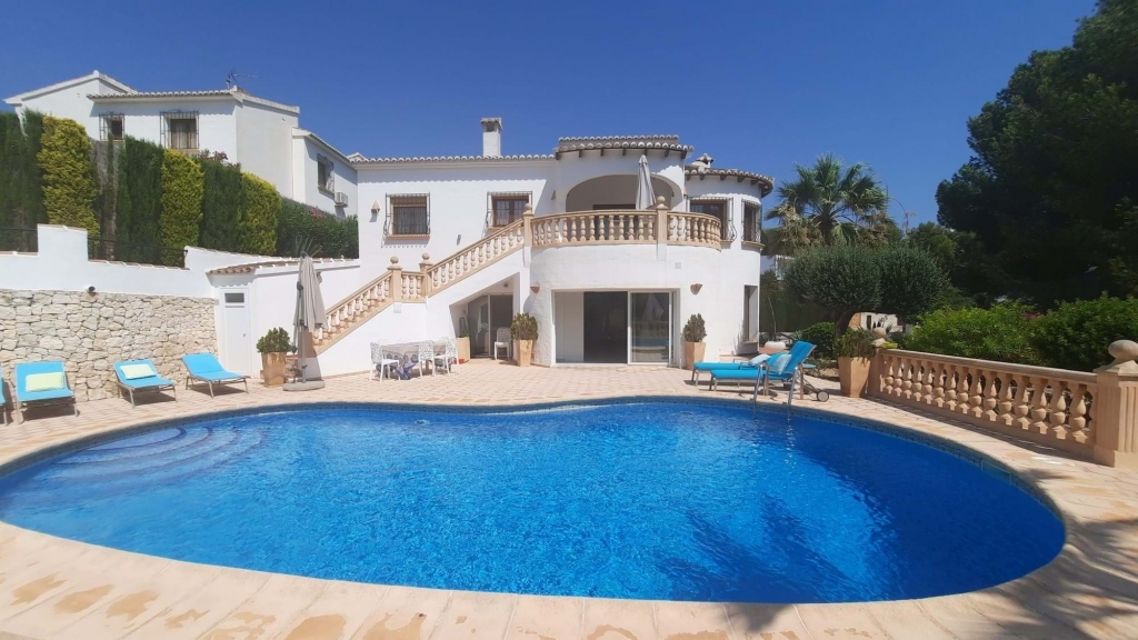 4 bed villa in Moraira