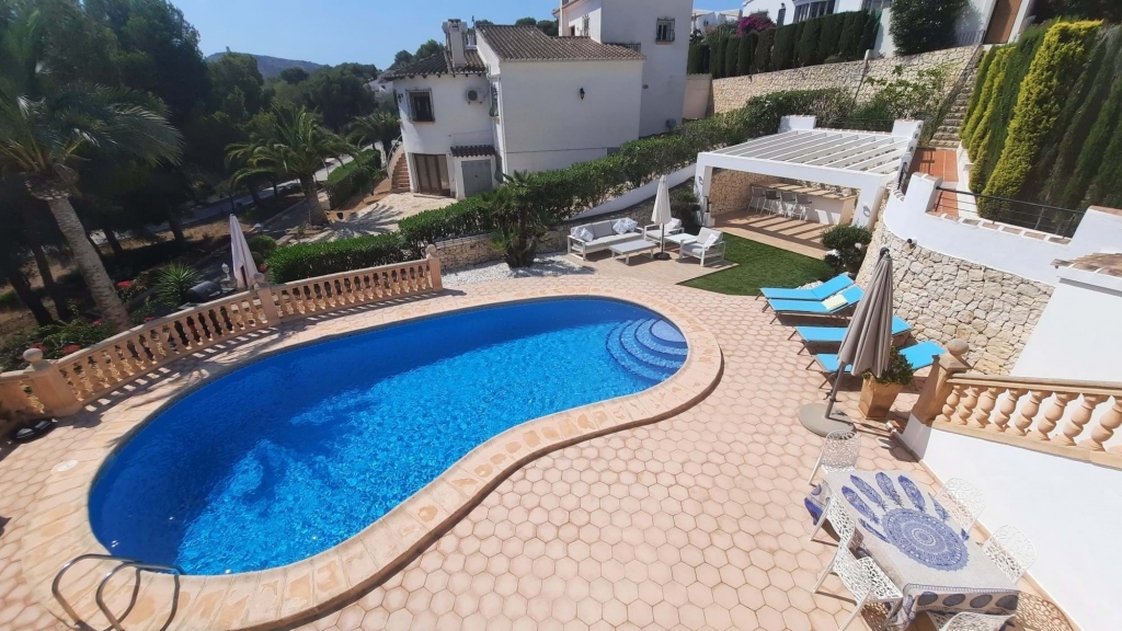 4 bed villa in Moraira