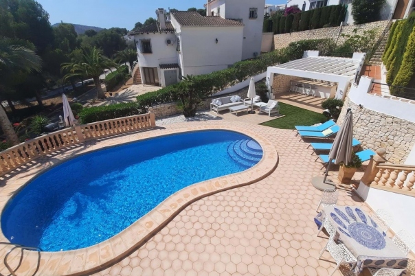 4 bed villa in Moraira