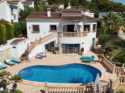 4 bed villa in Moraira