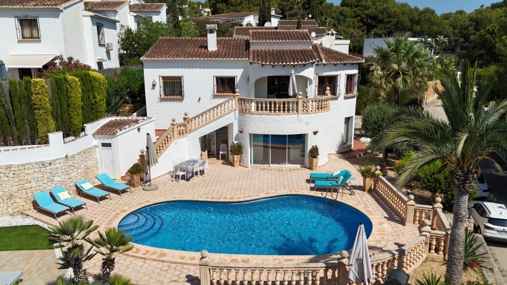 4 bed villa in Moraira
