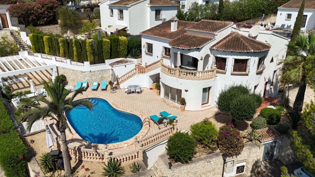 4 bed villa in Moraira