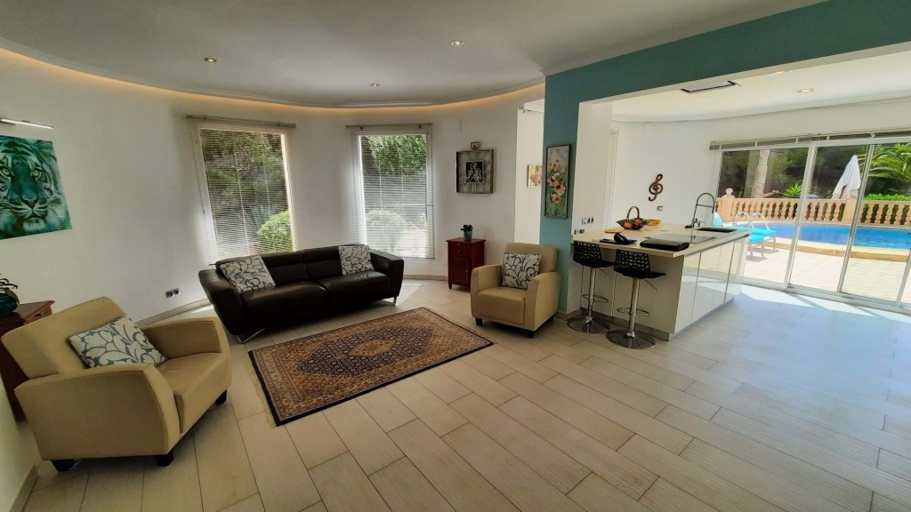 4 bed villa in Moraira