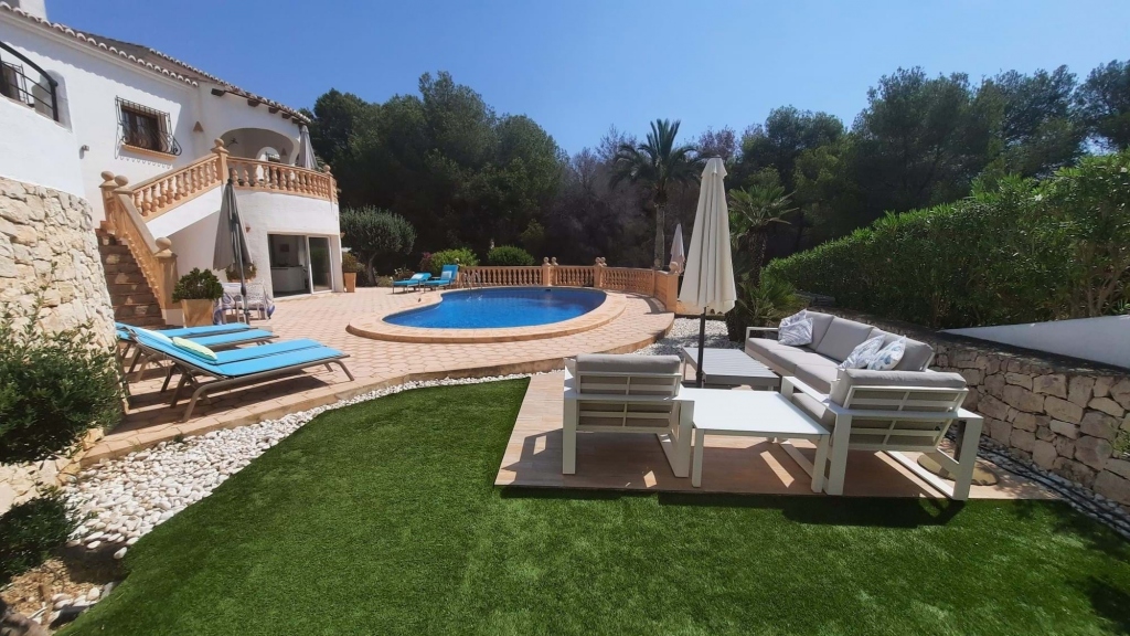 4 bed villa in Moraira