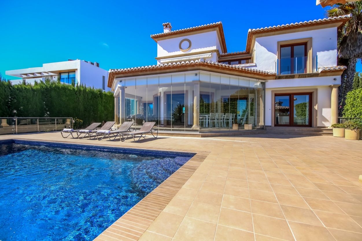 4 bed villa in Moraira