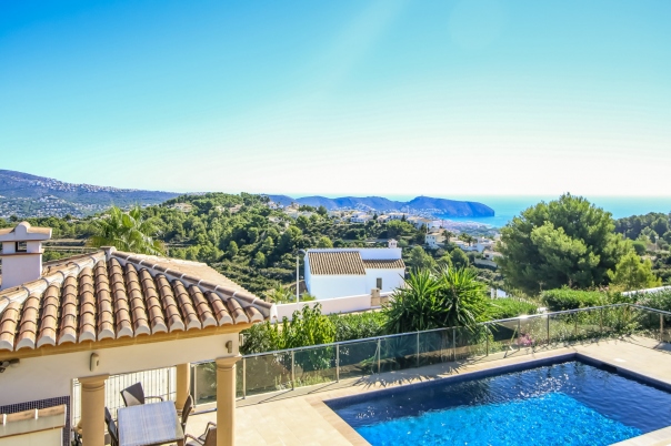 4 bed villa in Moraira