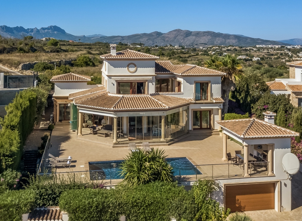 4 bed villa in Moraira