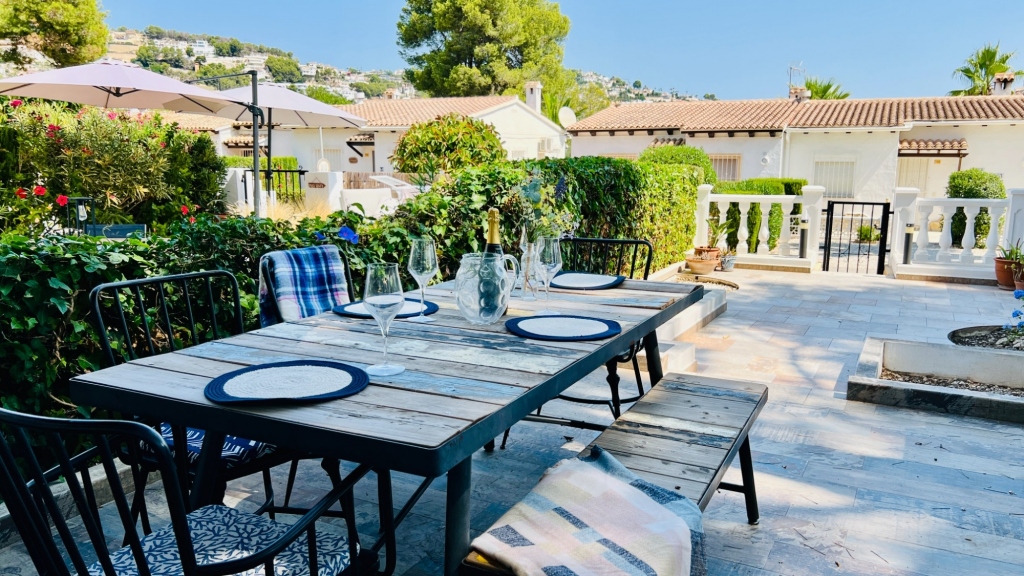 2 bed villa in Moraira