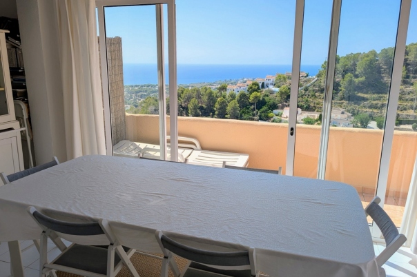 4 bed semi detached villa in Moraira