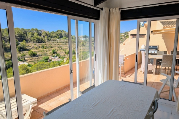 4 bed semi detached villa in Moraira