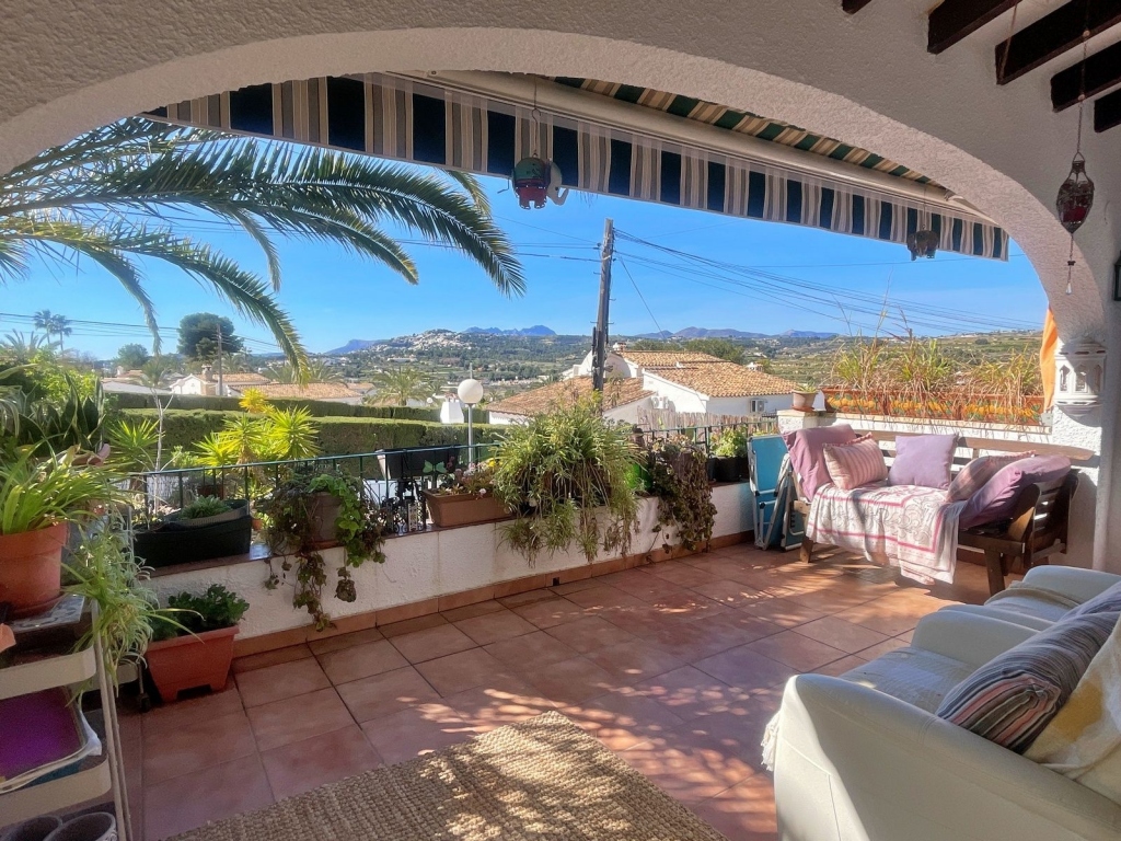 2 bed villa in Moraira